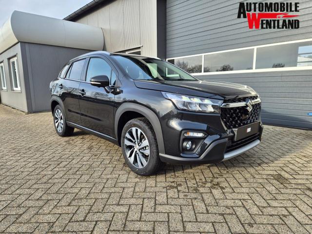 Suzuki S-Cross Comfort+ 110PS MHEV 4x4 ALLGRIP 1.4 Boosterjet Teilleder Navi Klimaautomatik Sitzheizung ACC PDC v+h 4x Kamera Suzuki-Radio Apple CarPlay Android Auto Touchscreen 2xKeyless 17-LM 