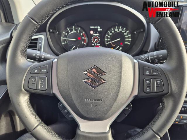 Suzuki S-Cross Comfort+ 110PS MHEV 4x4 ALLGRIP 1.4 Boosterjet Teilleder Navi Klimaautomatik Sitzheizung ACC PDC v+h 4x Kamera Suzuki-Radio Apple CarPlay Android Auto Touchscreen 2xKeyless 17-LM 