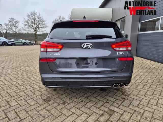 Hyundai i30 Kombi 1.6 T-GDI 150PS Automatik N-Line MY2026 Sitzheizung Lenkradheizung Klimaautomatik Navi 10,3"-Touchscreen Bluelink Apple CarPlay + Android Auto PDC v+h R&uuml;ckf.Kamera 18-LM 