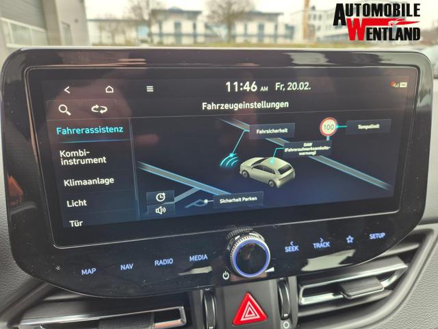 Hyundai i30 Kombi 1.6 T-GDI 150PS Automatik N-Line MY2026 Sitzheizung Lenkradheizung Klimaautomatik Navi 10,3"-Touchscreen Bluelink Apple CarPlay + Android Auto PDC v+h R&uuml;ckf.Kamera 18-LM 