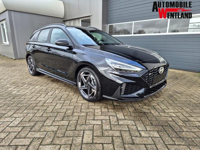 Hyundai i30 Kombi 1.6 T-GDI 150PS Automatik N-Line MY2026 Sitzheizung Lenkradheizung Klimaautomatik Navi 10,3"-Touchscreen Bluelink Apple CarPlay + Android Auto PDC v+h R&uuml;ckf.Kamera 18-LM 