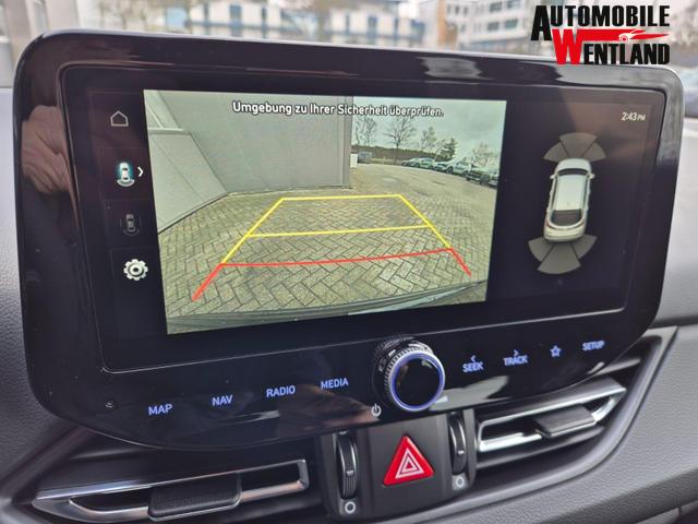 Hyundai i30 Kombi 1.6 T-GDI 150PS Automatik N-Line MY2026 Sitzheizung Lenkradheizung Klimaautomatik Navi 10,3"-Touchscreen Bluelink Apple CarPlay + Android Auto PDC v+h R&uuml;ckf.Kamera 18-LM 