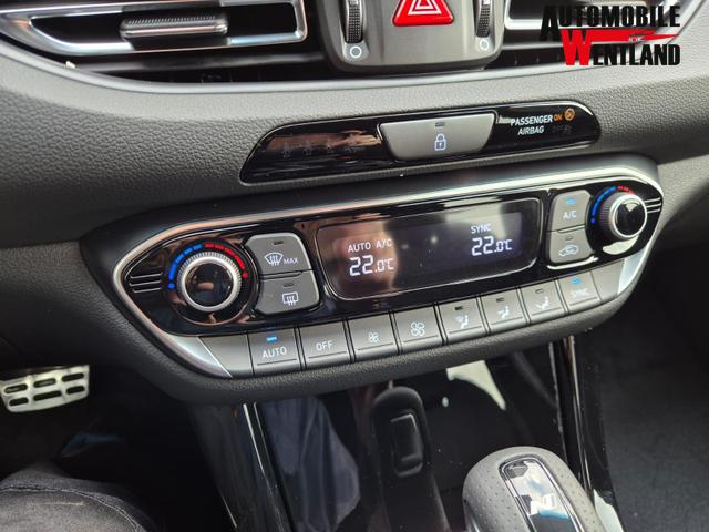 Hyundai i30 Kombi 1.6 T-GDI 150PS Automatik N-Line MY2026 Sitzheizung Lenkradheizung Klimaautomatik Navi 10,3"-Touchscreen Bluelink Apple CarPlay + Android Auto PDC v+h R&uuml;ckf.Kamera 18-LM 