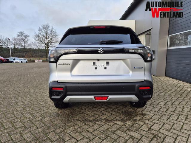 Suzuki S-Cross Comfort+ 110PS Automatik MHEV 4x4 ALLGRIP 1.4 Boosterjet Teilleder Navi Klimaautomatik Sitzheizung ACC PDC v+h 4x Kamera Suzuki-Radio Apple CarPlay Android Auto Touchscreen 2xKeyless 17-LM 