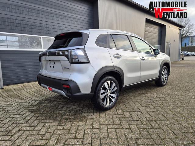Suzuki S-Cross Comfort+ 110PS Automatik MHEV 4x4 ALLGRIP 1.4 Boosterjet Teilleder Navi Klimaautomatik Sitzheizung ACC PDC v+h 4x Kamera Suzuki-Radio Apple CarPlay Android Auto Touchscreen 2xKeyless 17-LM 
