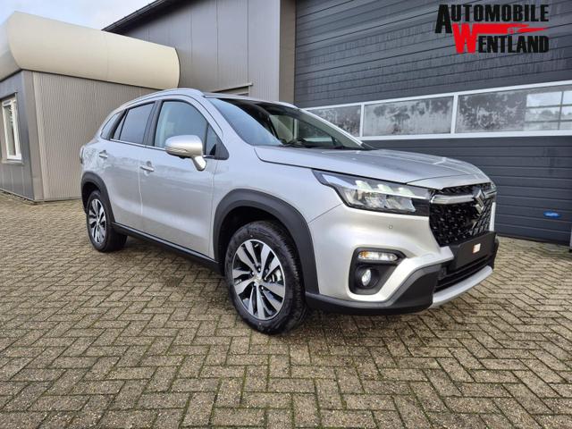 Suzuki S-Cross Comfort+ 110PS Automatik MHEV 4x4 ALLGRIP 1.4 Boosterjet Teilleder Navi Klimaautomatik Sitzheizung ACC PDC v+h 4x Kamera Suzuki-Radio Apple CarPlay Android Auto Touchscreen 2xKeyless 17-LM 