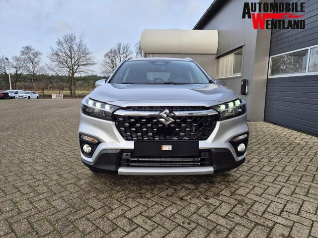 Suzuki S-Cross Comfort+ 110PS Automatik MHEV 4x4 ALLGRIP 1.4 Boosterjet Teilleder Navi Klimaautomatik Sitzheizung ACC PDC v+h 4x Kamera Suzuki-Radio Apple CarPlay Android Auto Touchscreen 2xKeyless 17-LM 