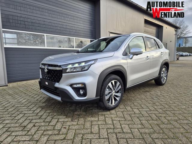 Suzuki S-Cross Comfort+ 110PS Automatik MHEV 4x4 ALLGRIP 1.4 Boosterjet Teilleder Navi Klimaautomatik Sitzheizung ACC PDC v+h 4x Kamera Suzuki-Radio Apple CarPlay Android Auto Touchscreen 2xKeyless 17-LM 