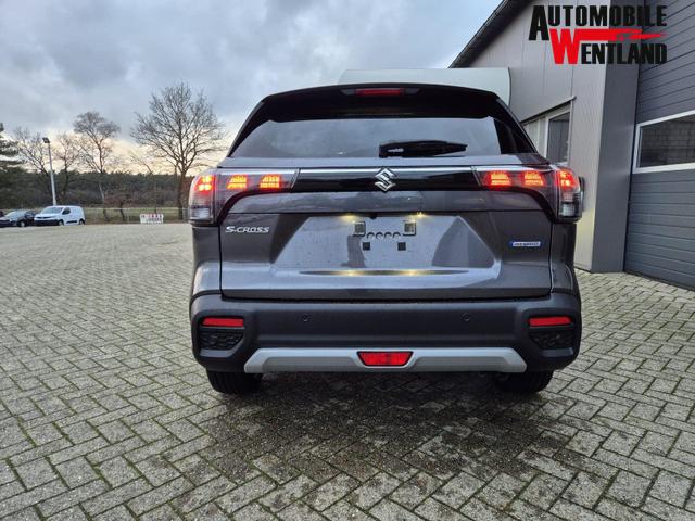 Suzuki S-Cross Comfort+ 110PS Automatik MHEV 4x4 ALLGRIP 1.4 Boosterjet Teilleder Navi Klimaautomatik Sitzheizung ACC PDC v+h 4x Kamera Suzuki-Radio Apple CarPlay Android Auto Touchscreen 2xKeyless 17-LM 