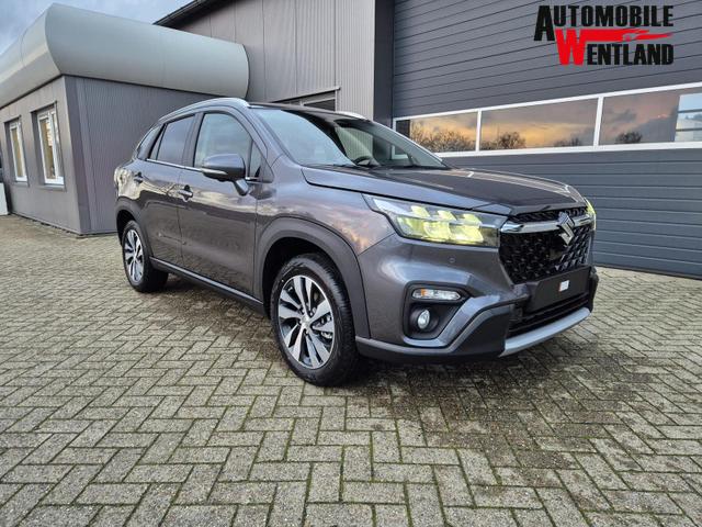 Suzuki S-Cross Comfort+ 110PS Automatik MHEV 4x4 ALLGRIP 1.4 Boosterjet Teilleder Navi Klimaautomatik Sitzheizung ACC PDC v+h 4x Kamera Suzuki-Radio Apple CarPlay Android Auto Touchscreen 2xKeyless 17-LM 