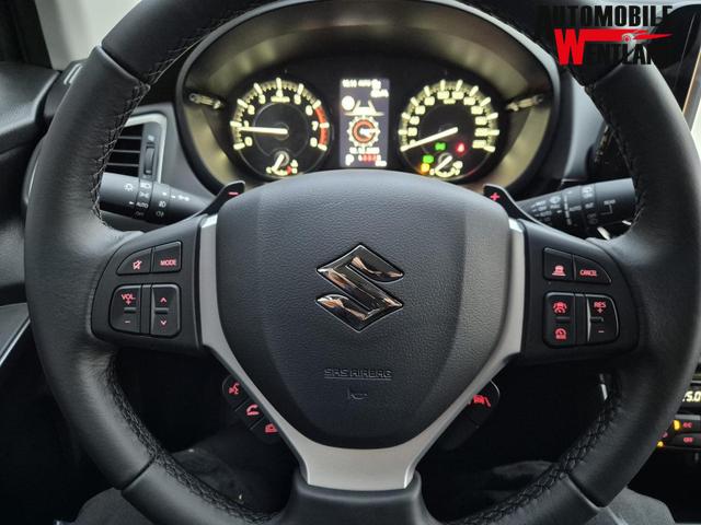 Suzuki S-Cross Comfort+ 110PS Automatik MHEV 4x4 ALLGRIP 1.4 Boosterjet Teilleder Navi Klimaautomatik Sitzheizung ACC PDC v+h 4x Kamera Suzuki-Radio Apple CarPlay Android Auto Touchscreen 2xKeyless 17-LM 