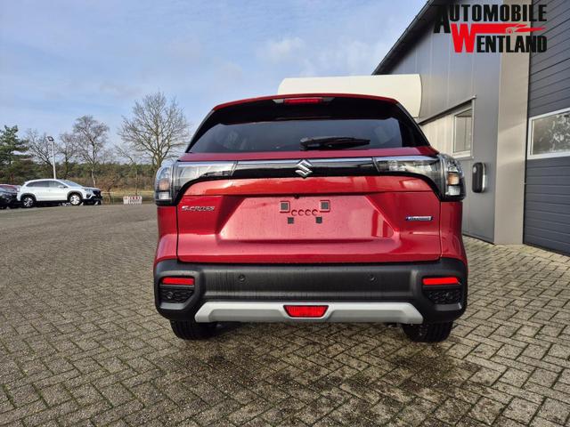 Suzuki S-Cross Comfort+ 110PS Automatik MHEV 4x4 ALLGRIP 1.4 Boosterjet Teilleder Navi Klimaautomatik Sitzheizung ACC PDC v+h 4x Kamera Suzuki-Radio Apple CarPlay Android Auto Touchscreen 2xKeyless 17-LM 