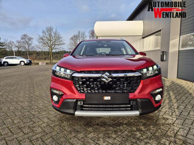 Suzuki S-Cross Comfort+ 110PS Automatik MHEV 4x4 ALLGRIP 1.4 Boosterjet Teilleder Navi Klimaautomatik Sitzheizung ACC PDC v+h 4x Kamera Suzuki-Radio Apple CarPlay Android Auto Touchscreen 2xKeyless 17-LM 