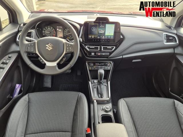 Suzuki S-Cross Comfort+ 110PS Automatik MHEV 4x4 ALLGRIP 1.4 Boosterjet Teilleder Navi Klimaautomatik Sitzheizung ACC PDC v+h 4x Kamera Suzuki-Radio Apple CarPlay Android Auto Touchscreen 2xKeyless 17-LM 
