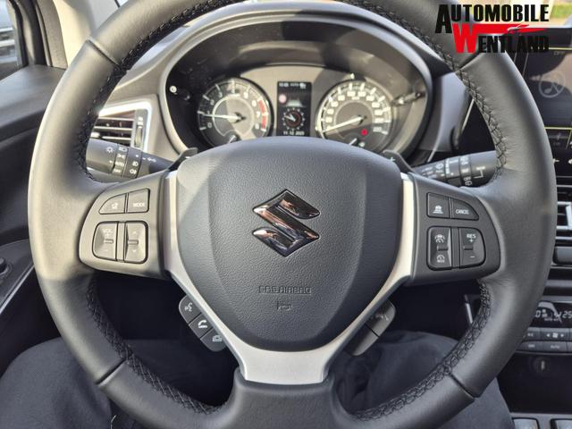Suzuki S-Cross Comfort+ 110PS Automatik MHEV 4x4 ALLGRIP 1.4 Boosterjet Teilleder Navi Klimaautomatik Sitzheizung ACC PDC v+h 4x Kamera Suzuki-Radio Apple CarPlay Android Auto Touchscreen 2xKeyless 17-LM 