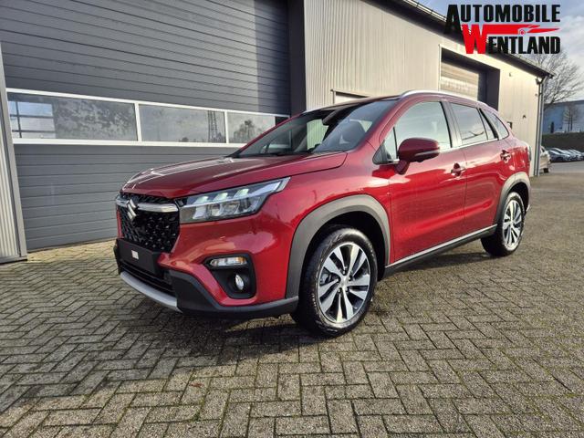 Suzuki S-Cross Comfort+ 110PS Automatik MHEV 4x4 ALLGRIP 1.4 Boosterjet Teilleder Navi Klimaautomatik Sitzheizung ACC PDC v+h 4x Kamera Suzuki-Radio Apple CarPlay Android Auto Touchscreen 2xKeyless 17-LM 