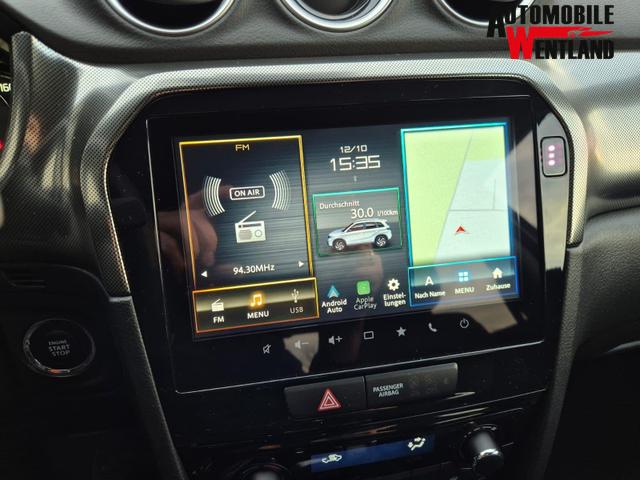 Suzuki Vitara Comfort+ 110PS Automatik MHEV 4x4 ALLGRIP 1.4 Boosterjet Teilleder Navi Klimaautomatik Sitzheizung ACC PDC v+h R&uuml;ckf.Kamera Suzuki-Radio Apple CarPlay Android Auto Touchscreen 2xKeyless 17-LM 