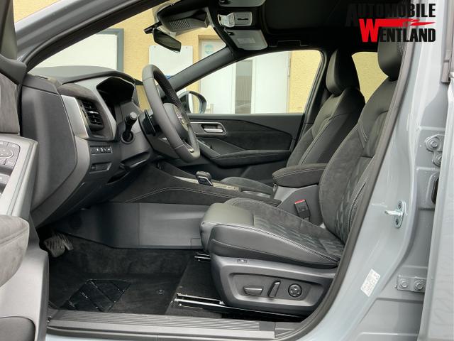 Nissan / Qashqai / Grau / Tekna+ / Ceramic Grey / , Bild dient zur Illustration und zeigt aufpreispflichtige Sonderausstattung. "Die Herstellergarantie beginnt bei EU-Fahrzeugen bereits bei Auslieferung vom ausl&auml;ndischen Lieferanten und kann um mehr als 14 Tage verk&uuml;rzt sein.