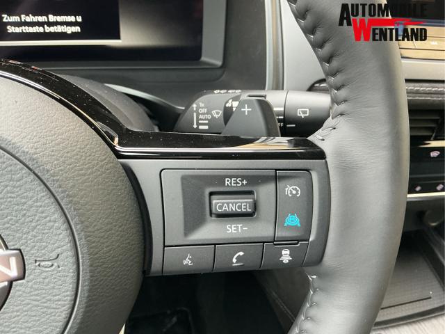 Nissan / Qashqai / Grau / Tekna+ / Ceramic Grey / , Bild dient zur Illustration und zeigt aufpreispflichtige Sonderausstattung. "Die Herstellergarantie beginnt bei EU-Fahrzeugen bereits bei Auslieferung vom ausl&auml;ndischen Lieferanten und kann um mehr als 14 Tage verk&uuml;rzt sein.