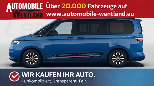 Volkswagen T7 California - Beach 2.0TDI DSG Sport Edition 8 Fach GV5 Lite+