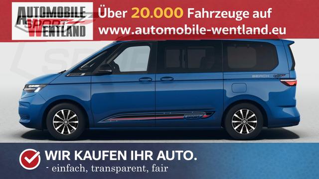 Volkswagen T7 California - Beach 2.0TDI DSG Sport Edition 8 Fach GV5 Lite+
