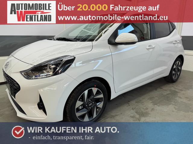 Hyundai i10 PREMIUM AUT SHZ KLIMAAUTOMATIK AMBIENTE ALU RFK PDC NAVI 