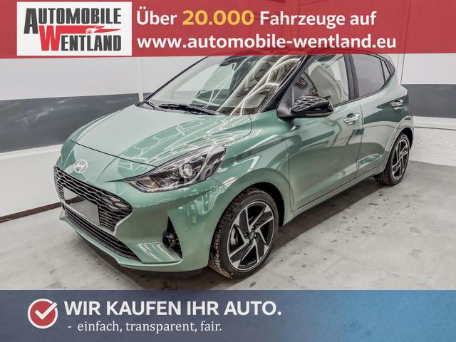 Hyundai i10 PREMIUM AUT SHZ SMART KEY KLIMAAUTOMATIK AMBIENTE ALU RFK PDC NAVI 