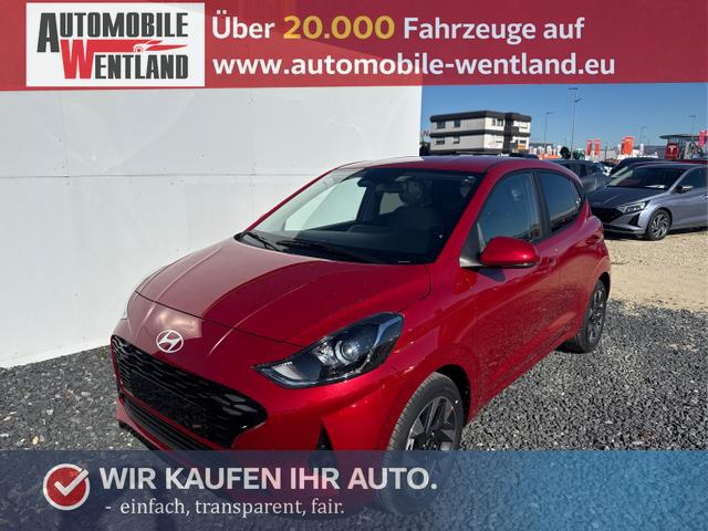 Hyundai / i10 / Rot / / / AUT SHZ KLIMAAUTOMATIK AMBIENTE ALU RFK PDC NAVI 