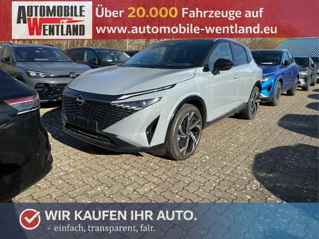 Nissan / Qashqai / Grau / / / PANO+360&deg;KAMERA+PDC+EL.HECKKL. , Bild dient zur Illustration und zeigt aufpreispflichtige Sonderausstattung. "Die Herstellergarantie beginnt bei EU-Fahrzeugen bereits bei Auslieferung vom ausl&auml;ndischen Lieferanten und kann um mehr als 14 Tage verk&uuml;rzt sein.