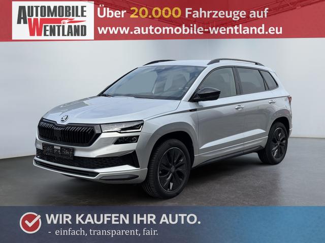 Skoda Karoq - 2,0 TSI 4x4 DSG Sportline 2ZKlimaautomatik Canton Totewinkel 4 x Sitzheizung 2 Einparkhilfe Kamera 18 Zoll Felgen adaptiver Tempomat 5J Garantie