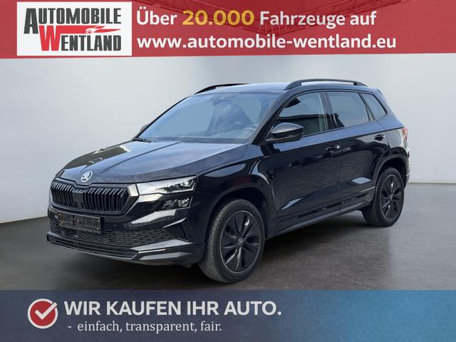 Skoda Karoq - 1,5 TSI DSG Sportline 2ZKlima Anh&auml;ngerkupplung ACC Canton 2x Einparkhilfe Kamera Totewinkel 18Zoll 5J Garantie