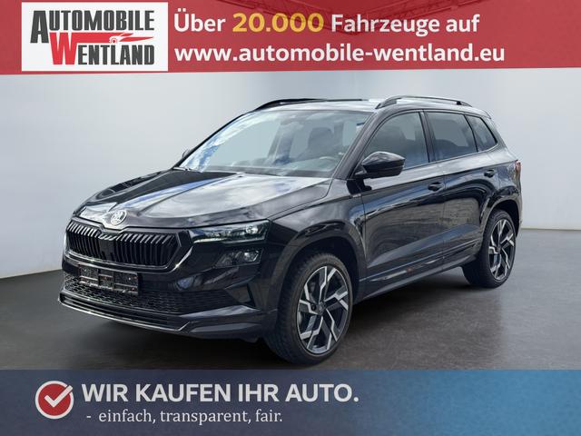 Skoda Karoq - Sportline 2,0 TSI 4x4 DSG 2ZKlima AHK Standheizung Canton Totewinkel 4 x Sitzheizung 2 Einparkhilfe Kamera 19 Zoll Felgen adaptiver Tempomat 5J Garantie