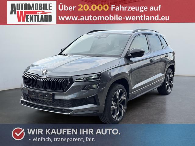 Skoda Karoq - Sportline 2,0 TSI 4x4 DSG 2ZKlimaautomatik Canton Anh&auml;ngerkupplung Totewinkel Assistent 2 x Einparkhilfe Kamera 19 Zoll Felgen adaptiver Tempomat 5J Garantie
