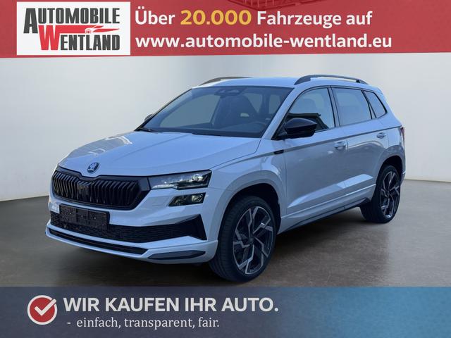 Skoda Karoq - Sportline 2,0 TDI DSG 2ZKlimaautomatik Canton Anh&auml;ngerkupplung Totewinkel Assistent 2 x Einparkhilfe Kamera 19 Zoll Felgen adaptiver Tempomat 5J Garantie
