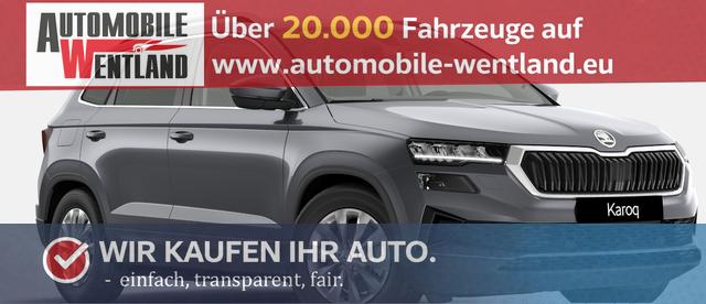 Skoda Karoq - Selection 1.5 TSI 150PS DSG/AUTOMATIK, 5J GARANTIE, GRAU-METALLIC, AHK SCHWENKBAR, LADEBODEN VAR, NAVI, ACC, PDC V/H + KAMERA, ELEKTR. HECKKLAPPE, KESSY, CHROM-PAKET, Virtual Cockpit, Telefonbox, 16" ALU, Climatronic, Sitzheizung, Lederlenkrad beheizt, Privacy-Glas