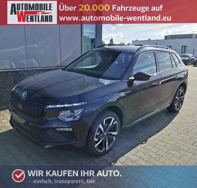 Skoda Kamiq Monte Carlo 1.5 TSI 150PS DSG, 5J GARANTIE, Schwarz-Perleffekt, 18" ALU, AHK SCHWENKBAR, Panoramadach, Matrix-LED, Parksensoren v/h, Kamera, Tempomat, Virtual Cockpit (8"!!), Kessy, Winter-Paket, Climatronic, Radio 8", SmartLink, NSW, Sport-M-Lederlenkrad beheizt 