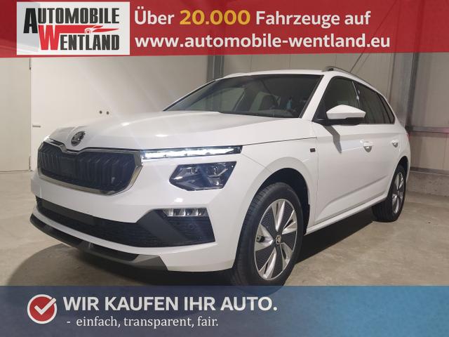 Skoda Kamiq - Drive Plus Edition 1.0 TSI 116 PS Anh&auml;ngerkupplung-AppleCarPlay-AndroidAuto-2-Zonen-Klimaautomatik-Alcantara-Winterpaket-Sunset-LED-Matrix-R&uuml;ckfahrkamera-17''Alu