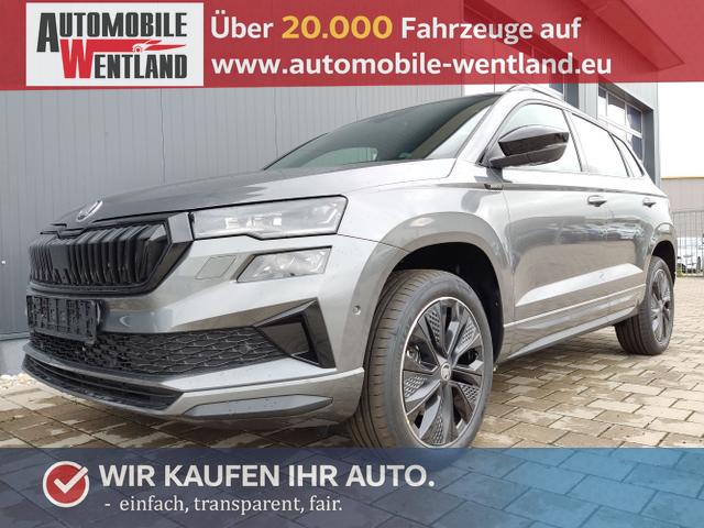 Skoda Karoq - Sportline 2,0 TDI 4x4 150 PS DSG Navi-4x Sitzheizung-Canton Sound-Anh&auml;ngerkupplung-LED-Matrix-AppleCarPlay-Android-Auto-ACC-Kessy-2-Zonen-Klimaautomatik-18''Alu-Sofort