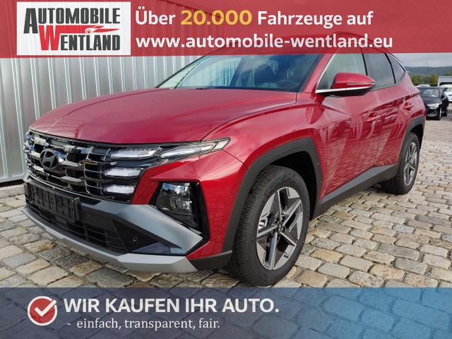 Hyundai TUCSON - GO 1.6 T-GDI 48V 2WD 7DCT Navi-18"-2 Zonen Klimaautomatik-LED-Kamera-Sofort