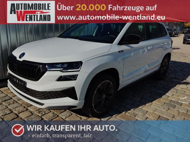 Skoda Karoq - Sportline 2.0 TSI 190 PS 4x4 DSG Navi-Anh&auml;ngerkupplung-Garantie-LED-Matrix-AppleCarPlay-Android-Auto-ACC-Kessy-2-Zonen-Klimaautomatik-18''Alu-Sofort