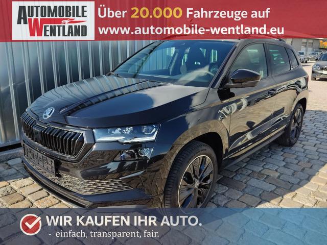 Skoda Karoq - Sportline 2,0 TDI 4x4 150 PS DSG Navi-4x Sitzheizung-Canton Sound-Anh&auml;ngerkupplung-LED-Matrix-AppleCarPlay-Android-Auto-ACC-Kessy-2-Zonen-Klimaautomatik-18''Alu-Sofort