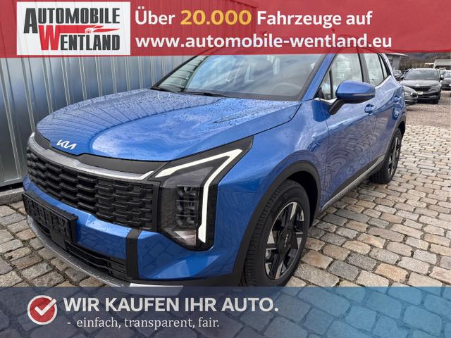 Kia / Sportage / Blau / / / , Bild dient zur Illustration und zeigt aufpreispflichtige Sonderausstattung. "Die Herstellergarantie beginnt bei EU-Fahrzeugen bereits bei Auslieferung vom ausl&auml;ndischen Lieferanten und kann um mehr als 14 Tage verk&uuml;rzt sein.