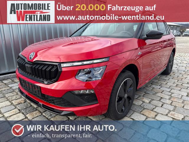 Skoda / Kamiq / Rot / / / , Bild dient zur Illustration und zeigt aufpreispflichtige Sonderausstattung. "Die Herstellergarantie beginnt bei EU-Fahrzeugen bereits bei Auslieferung vom ausl&auml;ndischen Lieferanten und kann um mehr als 14 Tage verk&uuml;rzt sein.