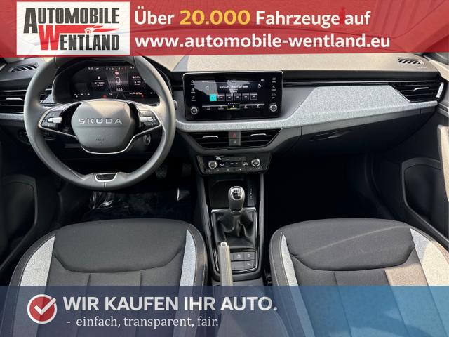 Skoda / Kamiq / Grau / / / , Bild dient zur Illustration und zeigt aufpreispflichtige Sonderausstattung. "Die Herstellergarantie beginnt bei EU-Fahrzeugen bereits bei Auslieferung vom ausl&auml;ndischen Lieferanten und kann um mehr als 14 Tage verk&uuml;rzt sein.