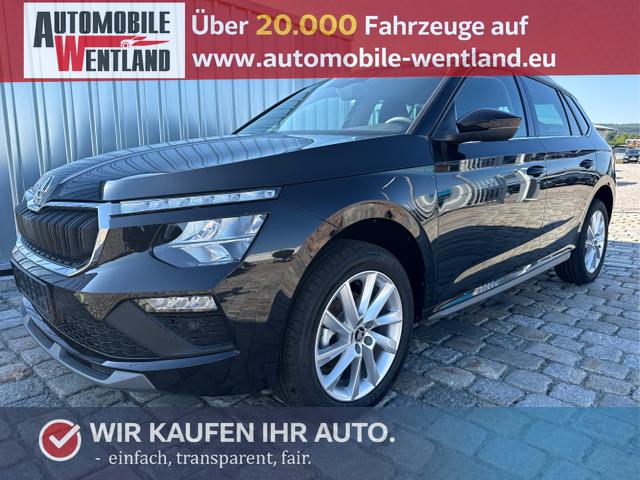 Skoda / Kamiq / Schwarz / / / , Bild dient zur Illustration und zeigt aufpreispflichtige Sonderausstattung. "Die Herstellergarantie beginnt bei EU-Fahrzeugen bereits bei Auslieferung vom ausl&auml;ndischen Lieferanten und kann um mehr als 14 Tage verk&uuml;rzt sein.