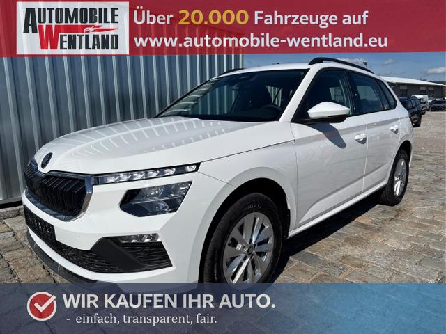 Skoda / Kamiq / Wei&szlig; / / / , Bild dient zur Illustration und zeigt aufpreispflichtige Sonderausstattung. "Die Herstellergarantie beginnt bei EU-Fahrzeugen bereits bei Auslieferung vom ausl&auml;ndischen Lieferanten und kann um mehr als 14 Tage verk&uuml;rzt sein.