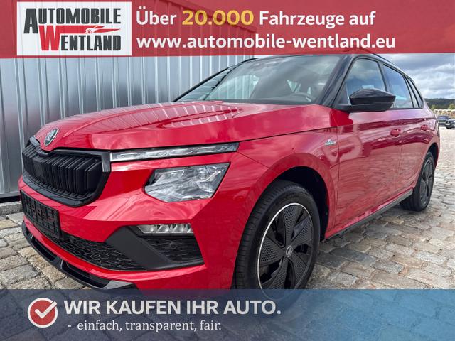 Skoda Kamiq - Monte Carlo 1.0 TSI 116 PS DSG -WINTERPAKET-AppleCarPlay-AndroidAuto-Winterpaket-Alcantara-DAB-Tempomat-Kamera-SunSet-PANO-17''Alu-sofort