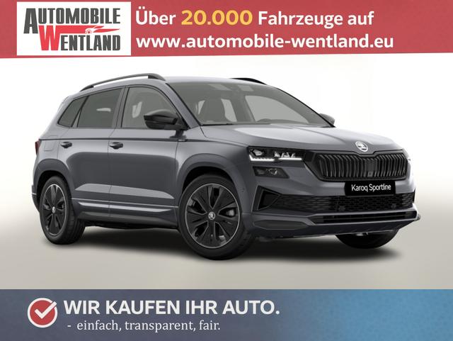 Skoda Karoq - Sportline DSG Sportl AHK Matrix Nav 360 Canton ACC