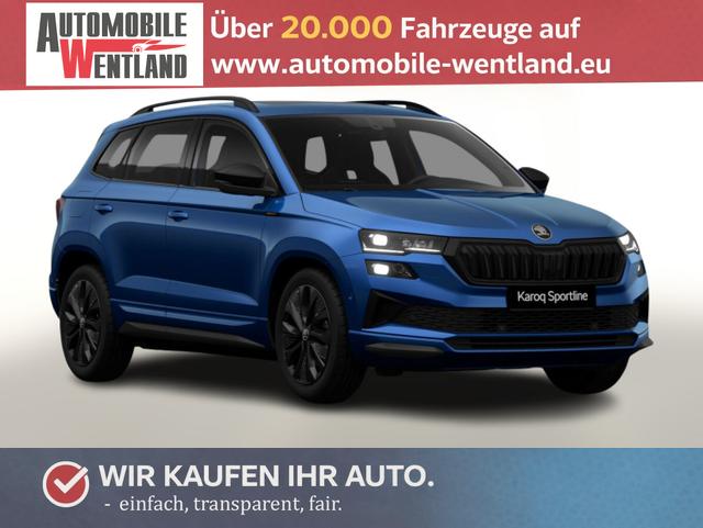 Skoda Karoq - Sportline DSG Sportl Pano AHK Matrix Nav 360 Canton