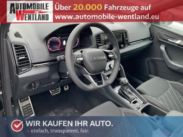 Skoda Karoq - Sportline 1.5 TSI DSG Sportline, AHK, Navi, CANTON, Matrix, Kamera, el. Klappe, 5-J. Garantie